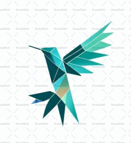 Geometrischer Kolibri